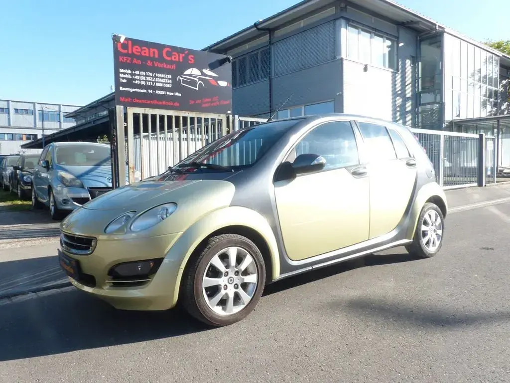 Second-hand Smart ForFour Basis 75 CP (55 kW) 2006 Verde Hatchback