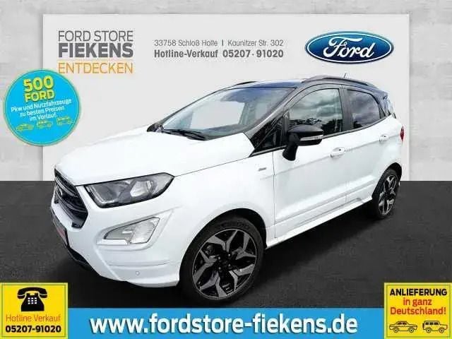 Weiß Gebraucht 2022 Ford Ecosport ST-Line SUV | 18.500 € (Fairer Preis) - Bild 1/4