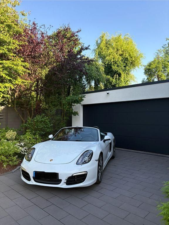 Weiß Gebraucht 2015 Porsche Boxster Cabrio | 44.495 € (Fairer Preis) - Bild 1/4