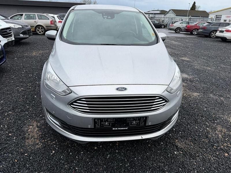 Silber Gebraucht 2018 Ford C-MAX Titanium Van / Kleinbus | 6.500 € (Superpreis) - Bild 1/4