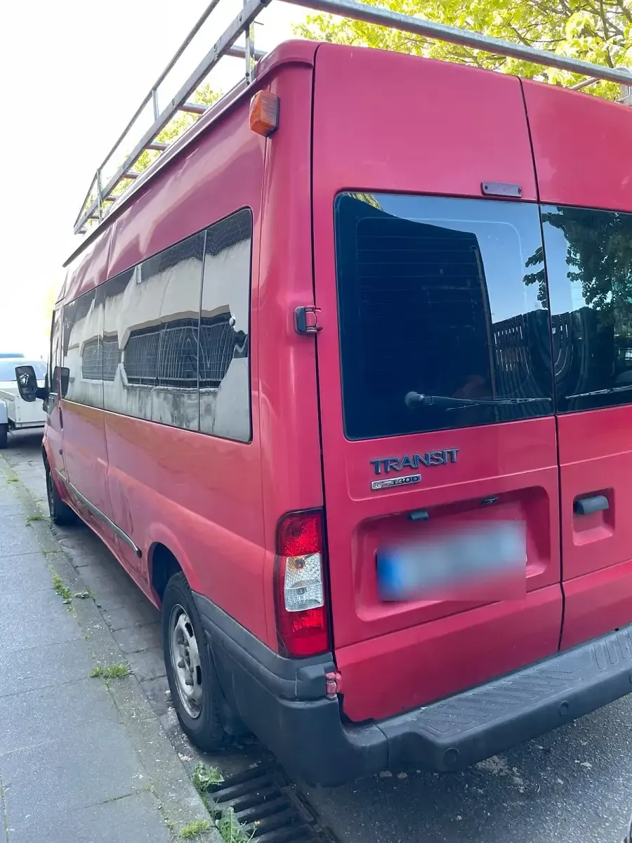 Usata Ford Transit 2010 Rosso Monovolume