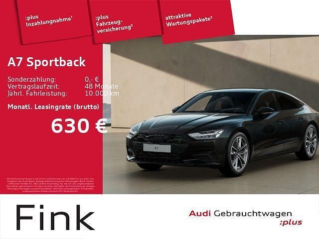 Schwarz Gebraucht 2024 Audi A7 Sportback Sport Kleinwagen | 59.450 € (Superpreis) - Bild 1/4
