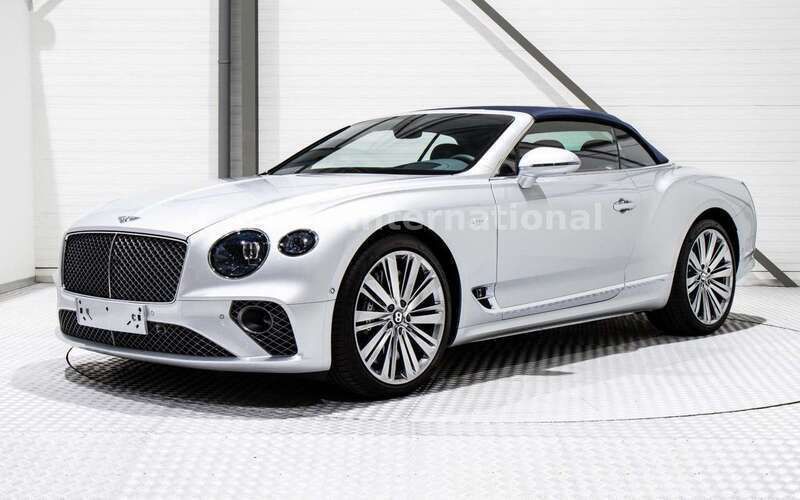 Moonbeam silber Gebraucht 2024 Bentley Continental GT Convertible Cabrio | 277.500 € - Bild 1/4