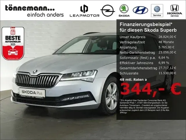 Gebraucht Skoda Superb Ambition 150 PS (110 kW) 2024 Kombi