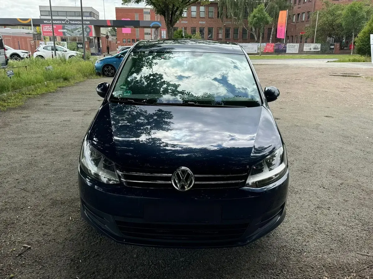 Gebraucht VW Sharan 140 PS (102 kW) 2010 Blau Van / Kleinbus