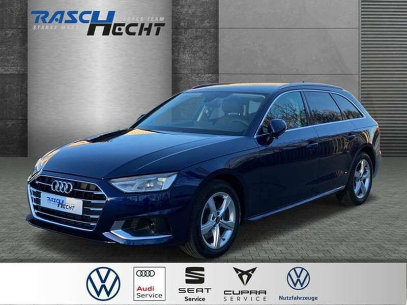 Blau Gebraucht 2023 Audi A4 Advanced Plus Kombi | 31.390 € (Guter Preis) - Bild 1/4