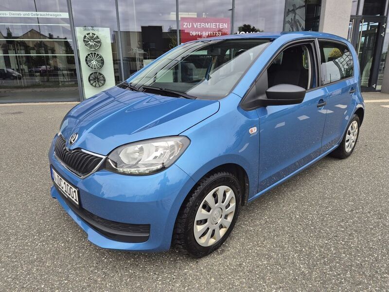 Blau Gebraucht 2019 Skoda Citigo Style Kleinwagen | 6.666 € (Guter Preis) - Bild 1/4