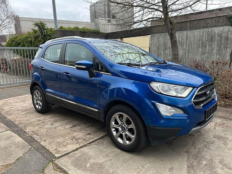 Blau Gebraucht 2019 Ford Ecosport SUV | 10.499 € (Superpreis) - Bild 1/4