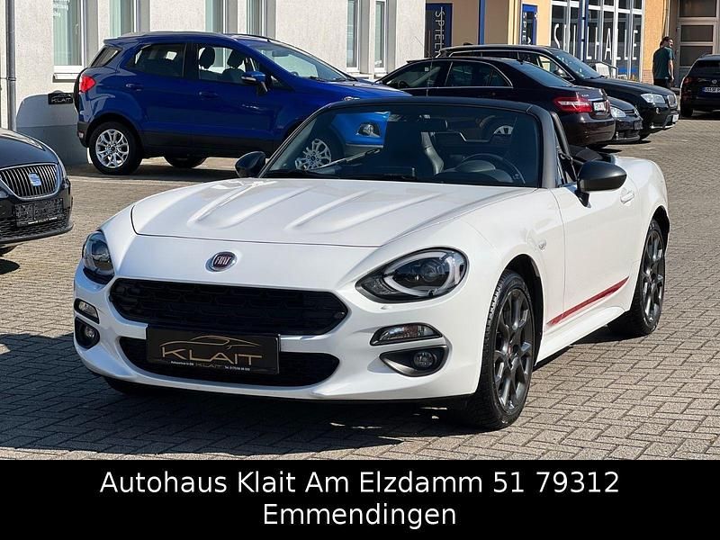 Weiß Gebraucht 2019 Fiat 124 Spider Lusso Cabrio | 20.990 € (Fairer Preis) - Bild 1/4