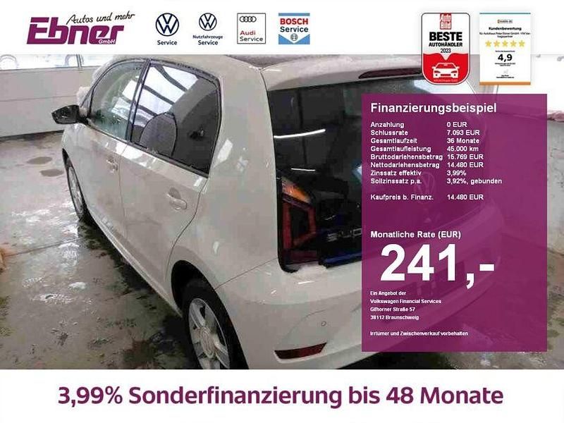 Gebraucht VW e-up! Style 61 kW (83 PS) 2021 Schwarz Kleinwagen