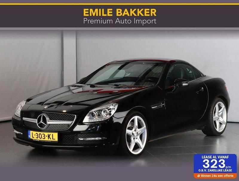 Schwarz Gebraucht 2012 Mercedes SLK350 Cabrio | 19.950 € (Fairer Preis) - Bild 1/4