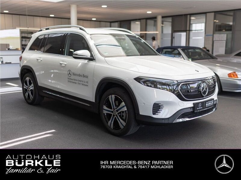 Weiss Gebraucht 2023 Mercedes EQB250 Progressive SUV | 38.840 € (Teuer) - Bild 1/4