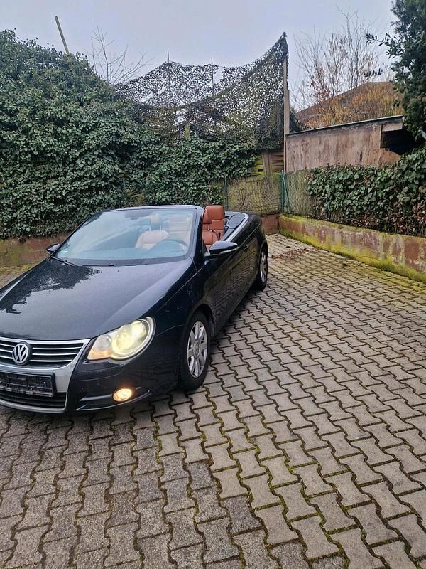 Gebraucht VW Eos 150 PS (110 kW) 2009 Schwarz Cabrio