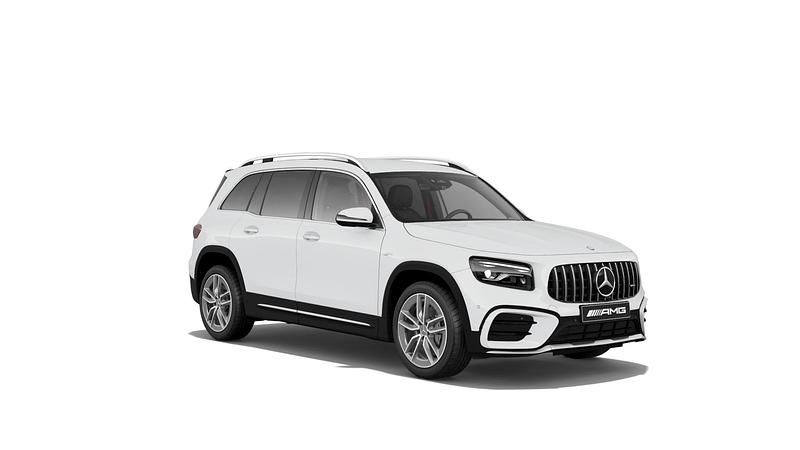 Polarweiß Neu 2025 Mercedes GLB35 AMG SUV | 76.660 € - Bild 1/4
