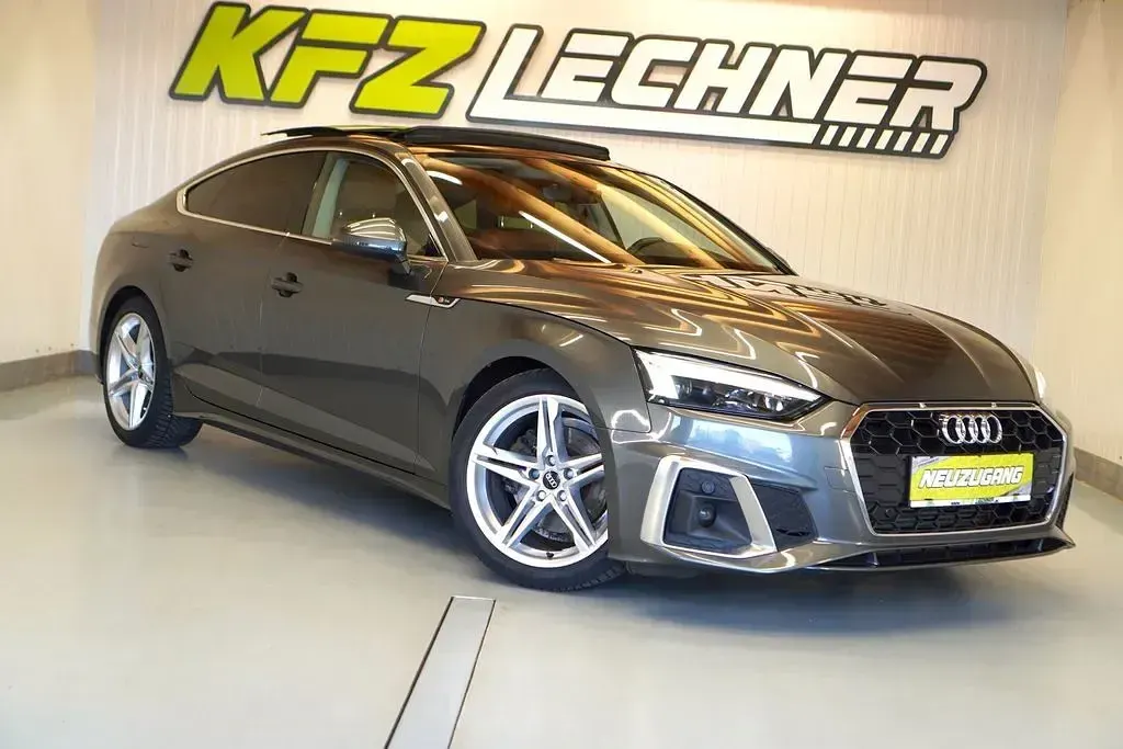 Gebraucht Audi A5 Sportback S-Line 150 PS (110 kW) 2021 Grau Kleinwagen