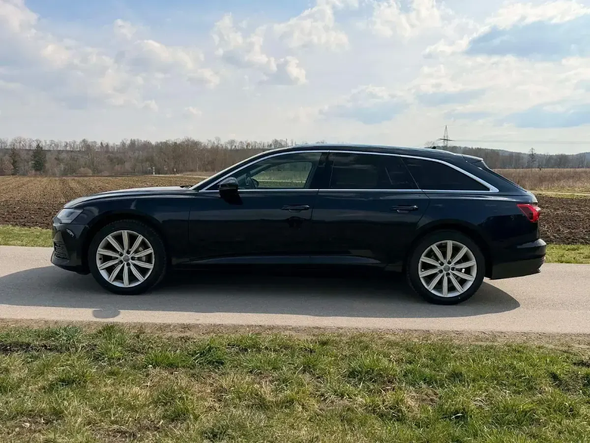 Używany Audi A6 163 KM (119 kW) 2019 Niebieski Kombi