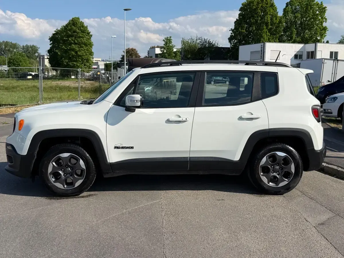 Gebraucht Jeep Renegade Longitude 110 PS (80 kW) 2017 Weiß SUV