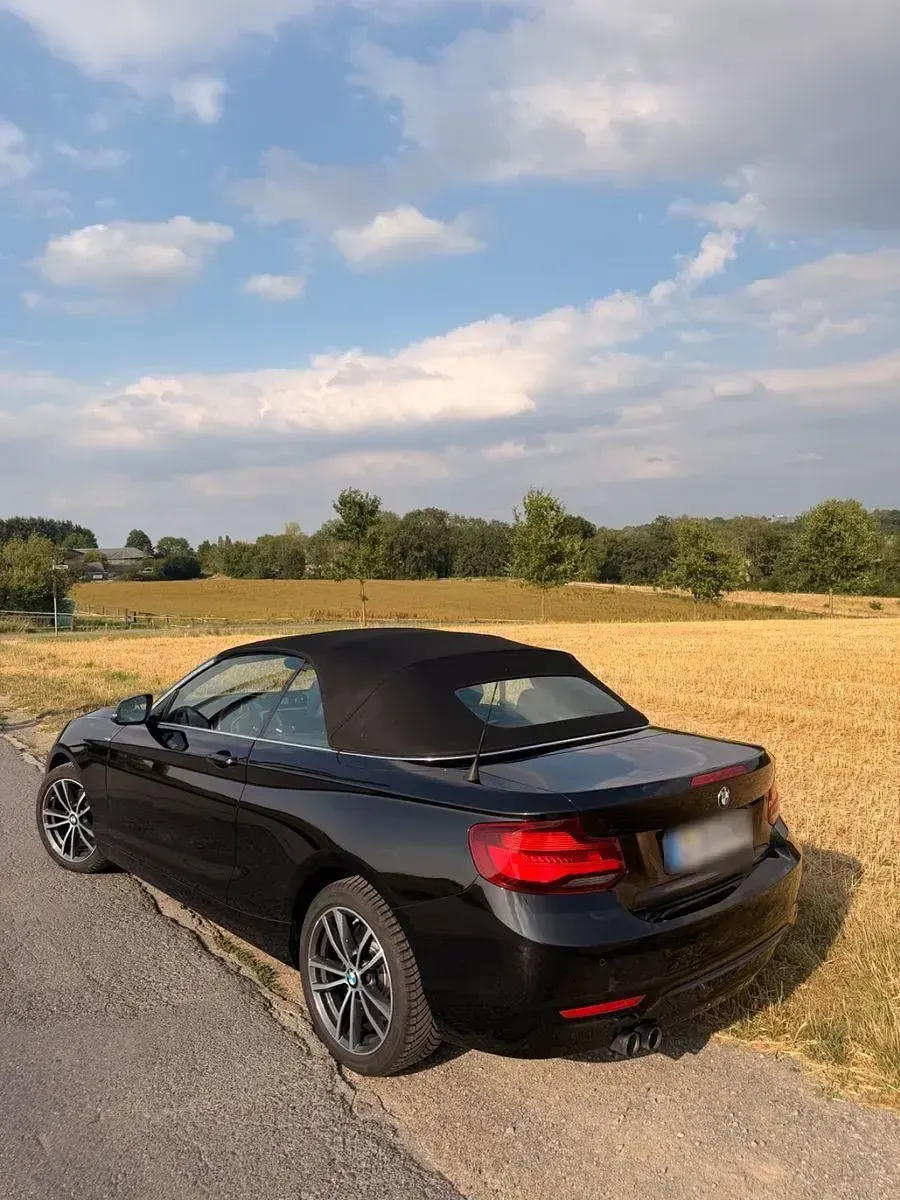 Gebraucht BMW 220 Sport Line 184 PS (135 kW) 2020 Schwarz Cabrio