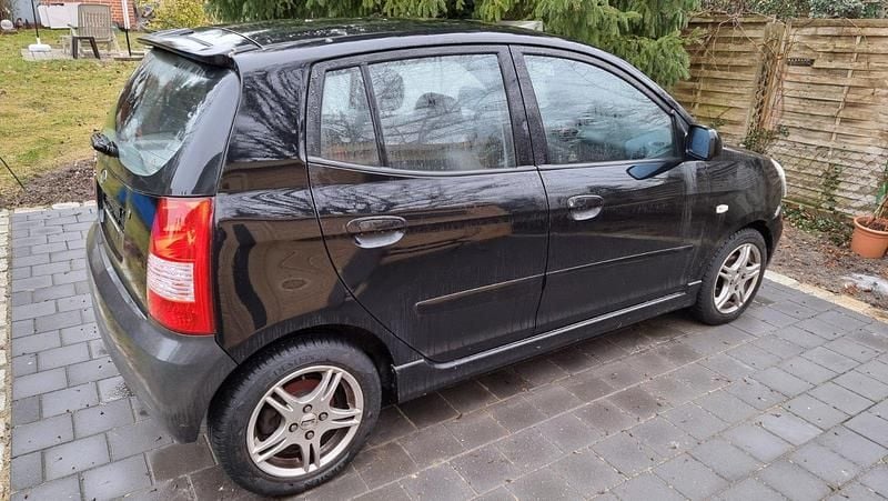 Gebraucht Kia Picanto EX 65 PS (47 kW) 2007 Rot Kleinwagen