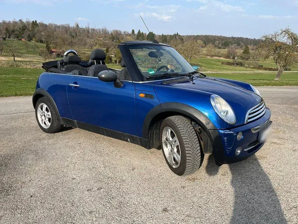 Gebraucht Mini One Cabriolet 90 PS (66 kW) 2006 Blau Cabrio