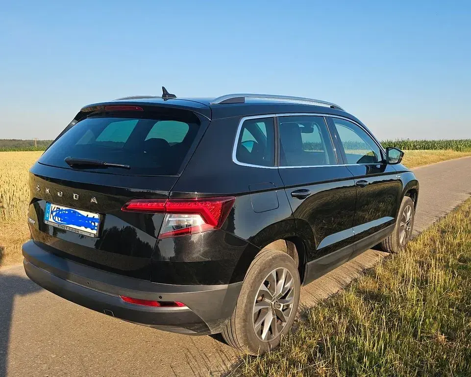 Gebraucht Skoda Karoq Clever 150 PS (110 kW) 2021 Schwarz SUV