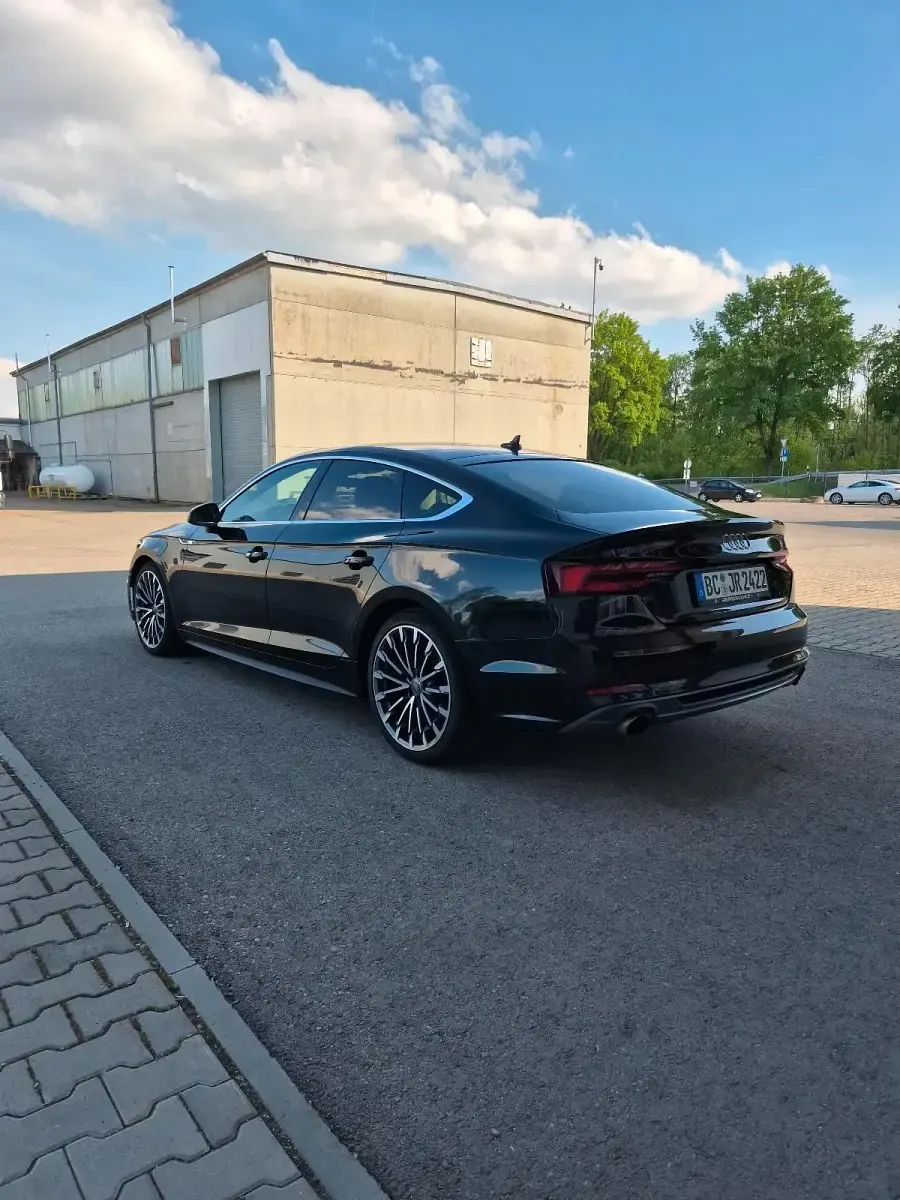 Gebraucht Audi A5 Sportback S-Line 190 PS (139 kW) 2017 Schwarz Kleinwagen