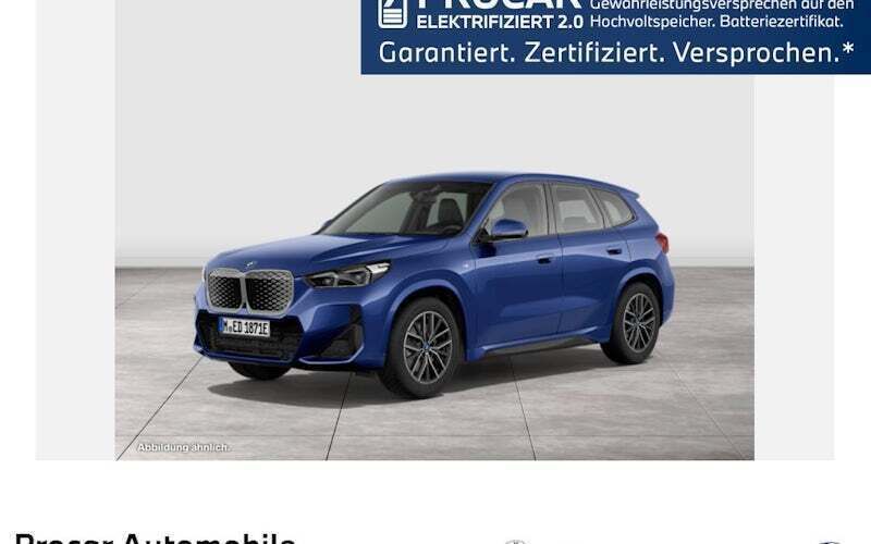 Blau Gebraucht 2024 BMW iX1 M Sport SUV | 49.990 € (Teuer) - Bild 1/4
