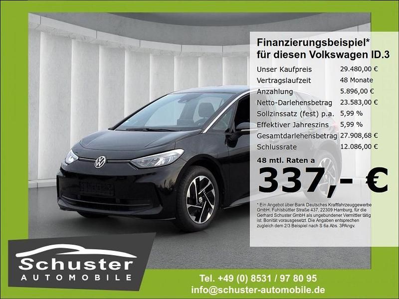 Gebraucht VW ID.3 Pro 150 kW (204 PS) 2024 Schwarz Kleinwagen