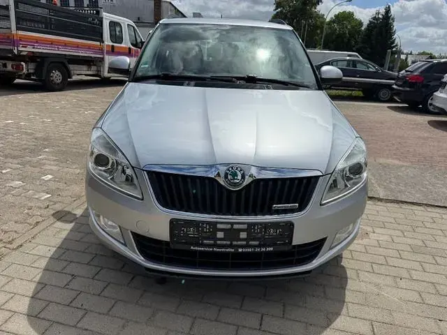 Gebraucht Skoda Fabia GreenLine 75 PS (55 kW) 2013 Silber Kombi