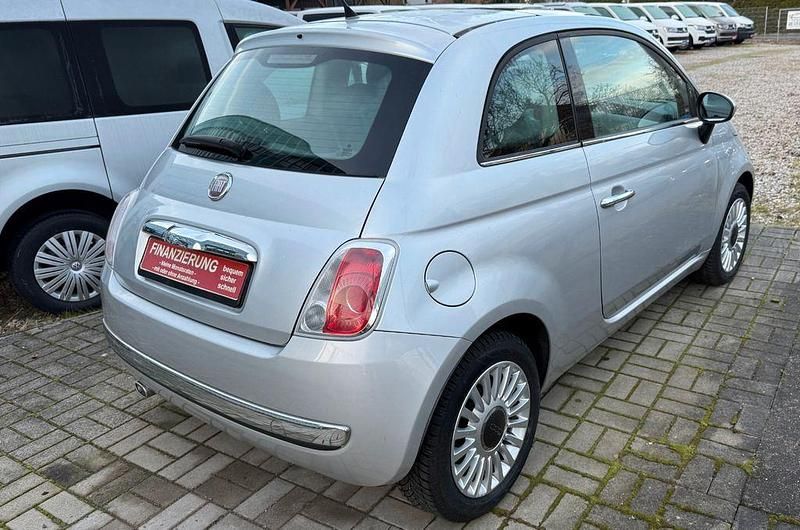 Gebraucht Fiat 500 Lounge 69 PS (50 kW) 2012 Grau Kleinwagen