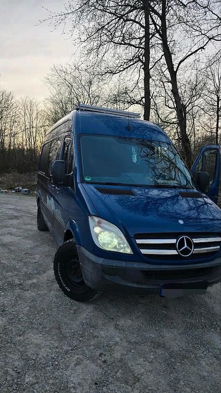 Gebraucht Mercedes Sprinter 130 PS (95 kW) 2008 Blau Van