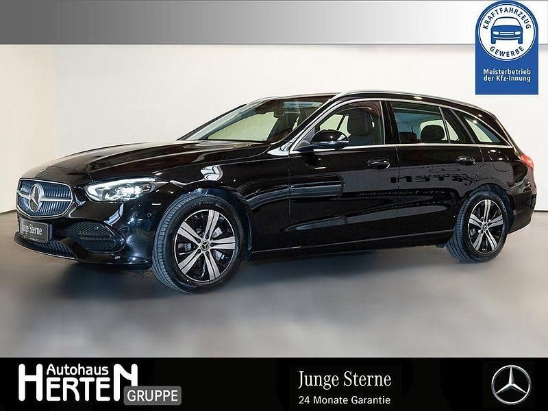 Obsidianschwarz Gebraucht 2023 Mercedes C300e Avantgarde Kombi | 37.450 € (Superpreis) - Bild 1/4