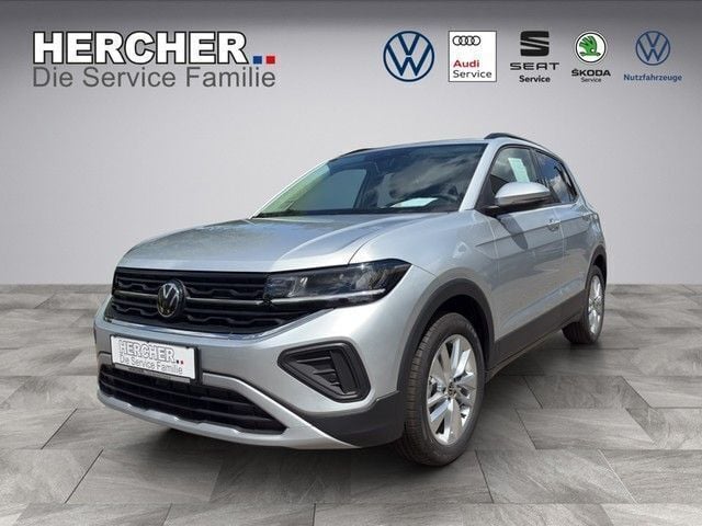 Silver metallic Neu 2025 VW T-Cross IQ Drive SUV | 25.990 € (Fairer Preis) - Bild 1/4