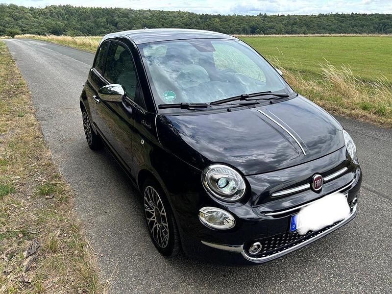 Schwarz Gebraucht 2022 Fiat 500 Dolcevita Kleinwagen | 11.200 € (Guter Preis) - Bild 1/4