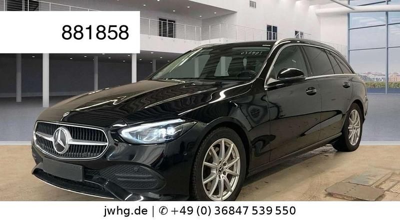 Schwarz/baltic black Gebraucht 2022 Mercedes C300 Avantgarde Kombi | 29.950 € (Superpreis) - Bild 1/4