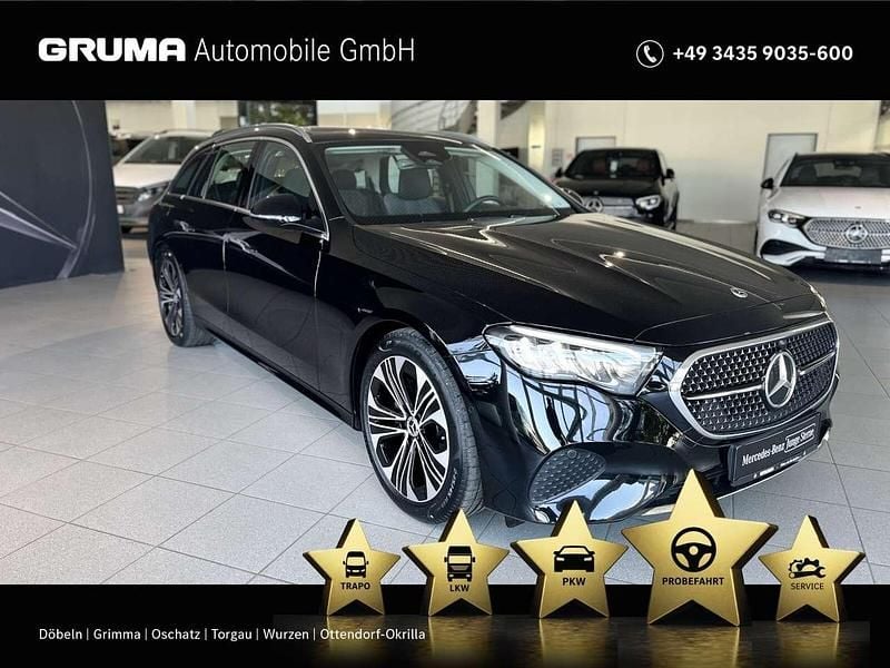 Lack obsidianschwarz Gebraucht 2024 Mercedes E220 Avantgarde Kombi | 48.990 € (Guter Preis) - Bild 1/4