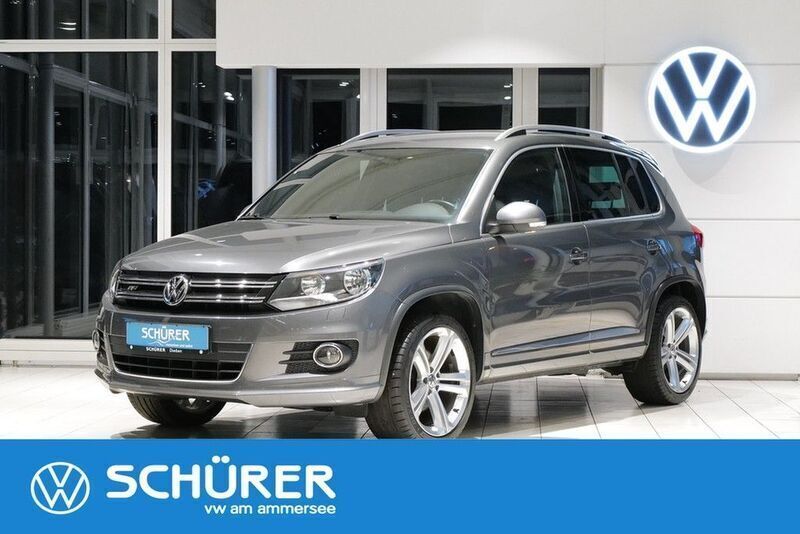 Pepper grey metallic Gebraucht 2013 VW Tiguan R-line SUV | 14.987 € (Etwas zu teuer) - Bild 1/4