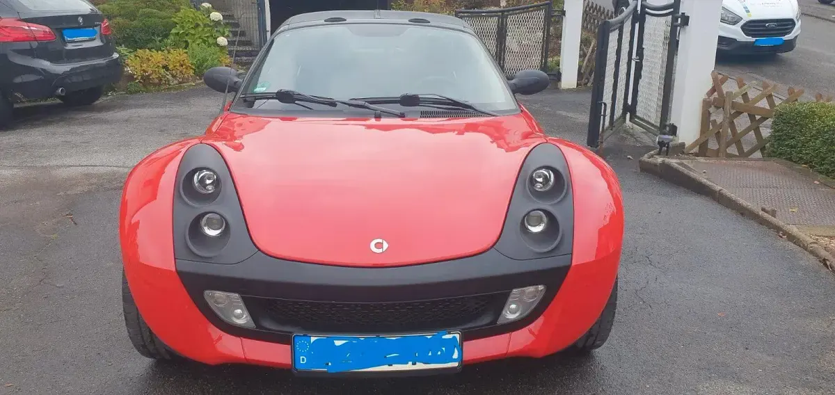 Gebraucht Smart Roadster 61 PS (44 kW) 2003 Rot Cabrio