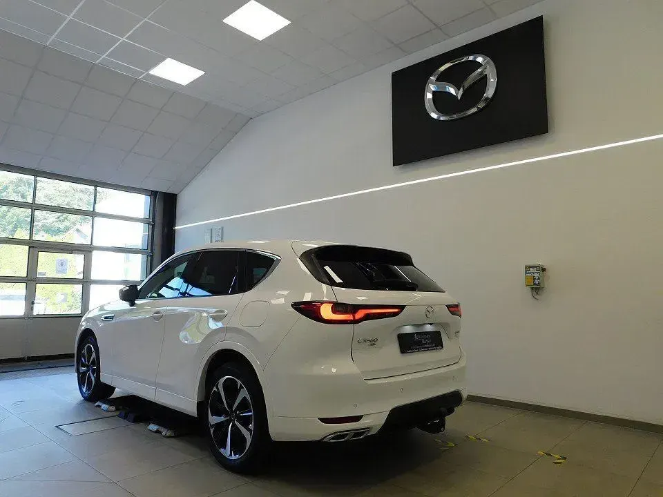 Gebraucht Mazda CX-60 Sky 254 PS (186 kW) 2023 Weiß SUV