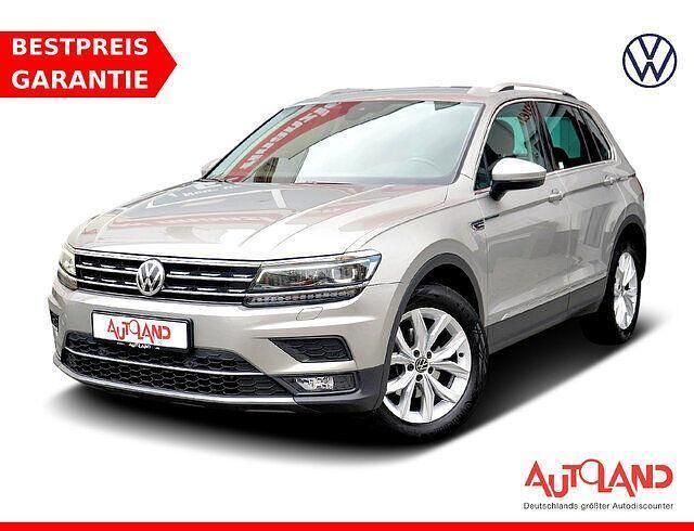 Silber Gebraucht 2020 VW Tiguan Highline SUV | 27.490 € (Guter Preis) - Bild 1/4