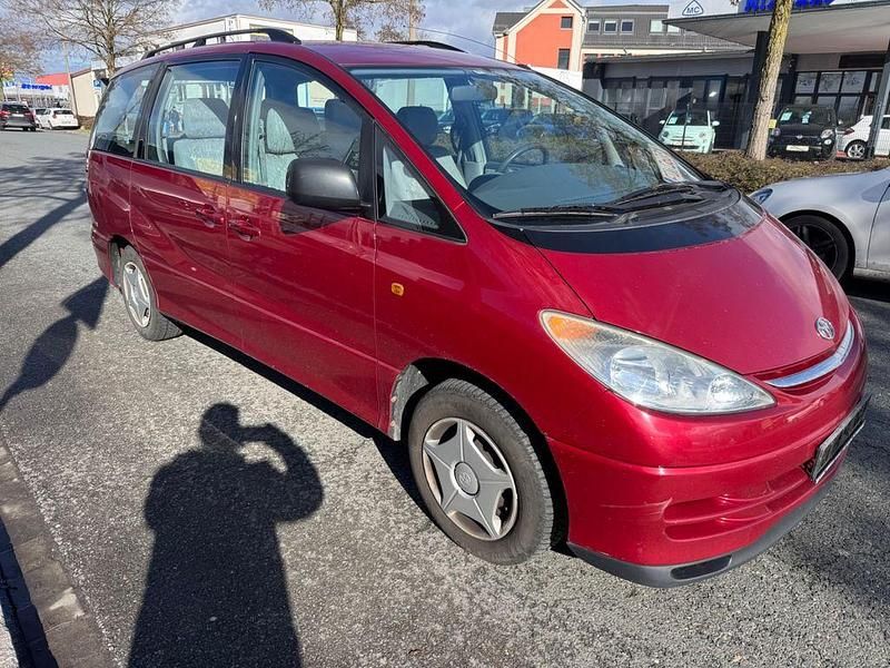 Gebraucht Toyota Previa 156 PS (114 kW) 2000 Rot Van / Kleinbus