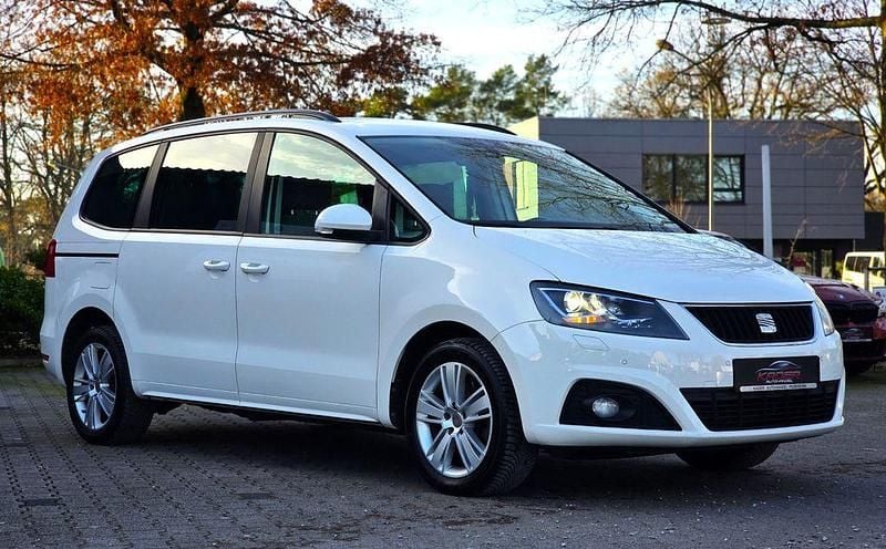 Gebraucht Seat Alhambra Style 177 PS (130 kW) 2013 Weiß Van / Kleinbus