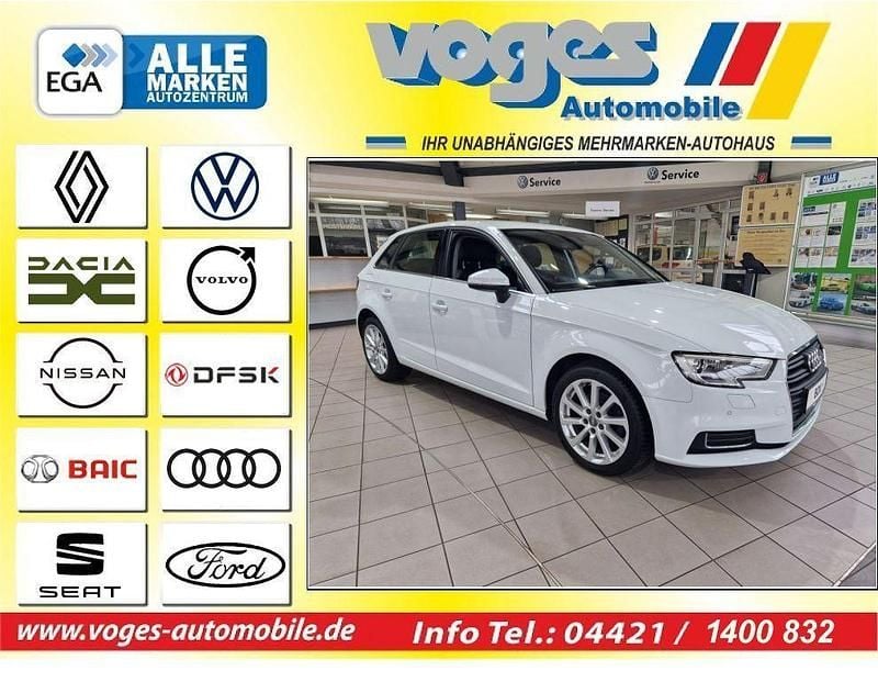Usata Audi A3 Design 110 CV (80 kW) 2017 Bianco Station wagon