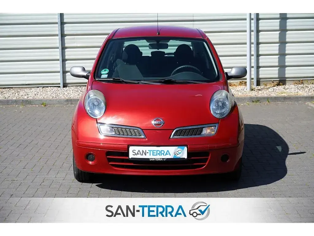 Gebraucht Nissan Micra 65 PS (47 kW) 2009 Rot Limousine