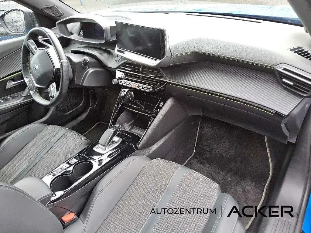Gebraucht Peugeot e-2008 GTi 100 kW (136 PS) 2022 Blau SUV
