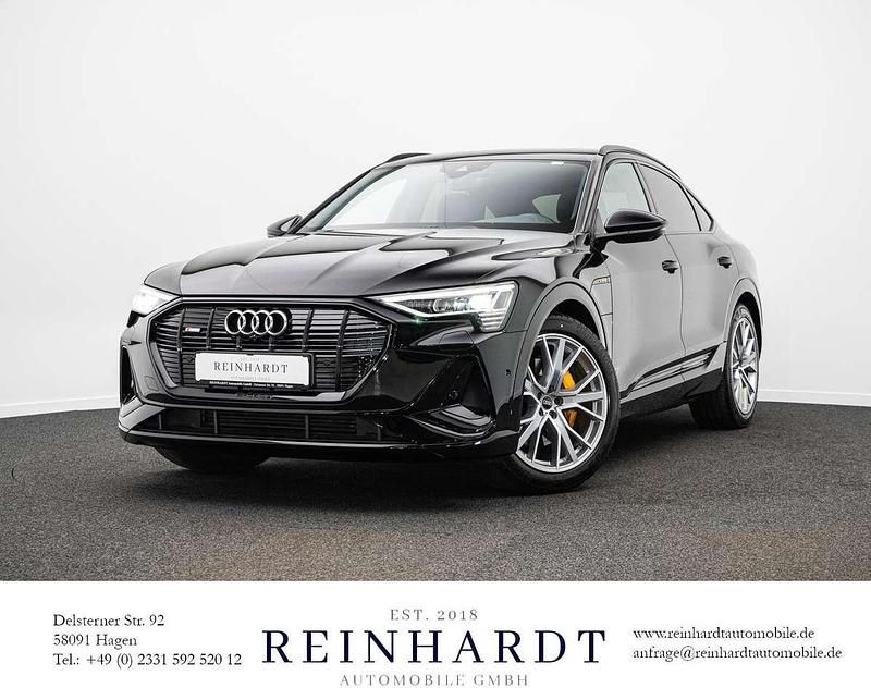 Brillantschwarz Gebraucht 2023 Audi e-tron Sportback S-Line SUV | 44.890 € (Fairer Preis) - Bild 1/3