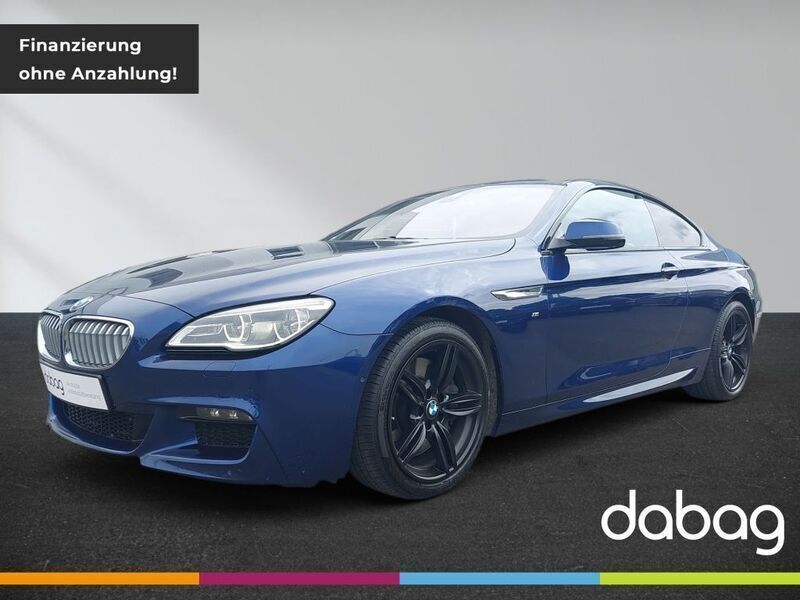 Mediterranblau metallic Gebraucht 2015 BMW 650 Performance Coupé | 29.975 € (Fairer Preis) - Bild 1/4