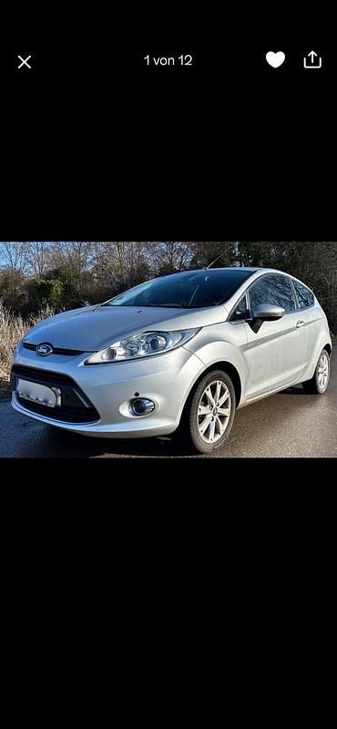 Gebraucht Ford Fiesta 82 PS (60 kW) 2008 Silber Kleinwagen