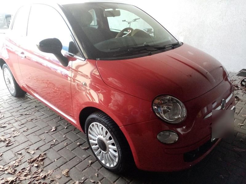 Rot Gebraucht 2008 Fiat 500 Kleinwagen | 3.499 € - Bild 1/4