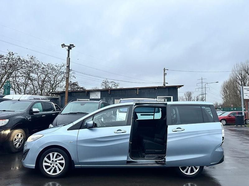 Gebraucht Mazda 5 Center-Line 150 PS (110 kW) 2010 Blau Van / Kleinbus